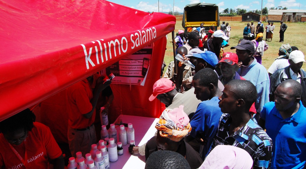 Kilimo Salama Demonstration Tent